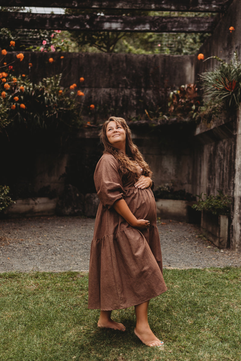 maternity maxi dress nz Lilou | Frankie Maxi Dress - Red Gingham | Maternity Dress