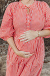 Frankie Maxi Dress ~ Red Gingham