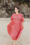 Frankie Maxi Dress ~ Red Gingham