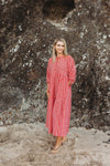 Frankie Maxi Dress ~ Red Gingham