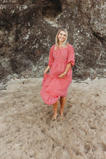 Frankie Maxi Dress ~ Red Gingham