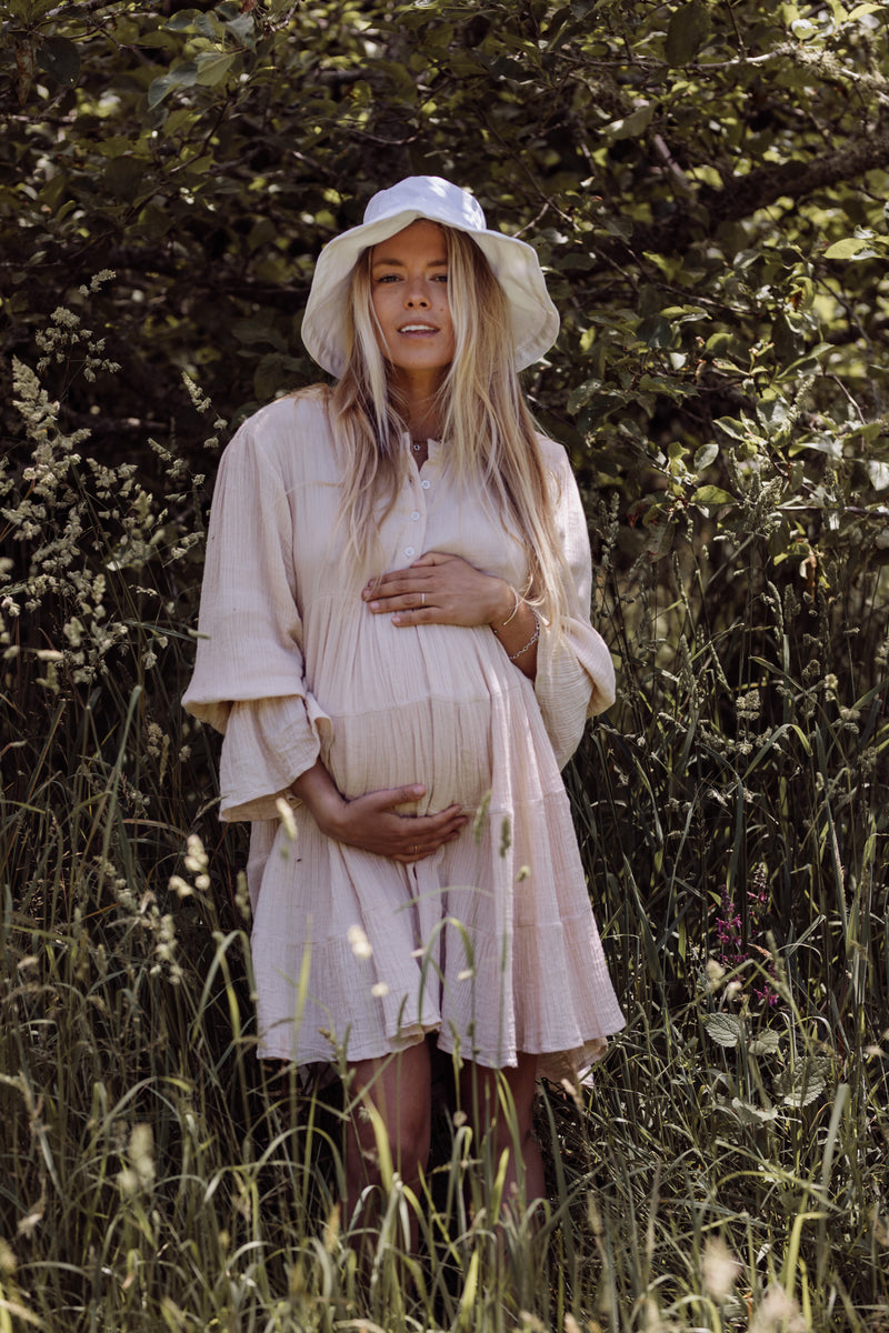 Beige Pregnancy dress