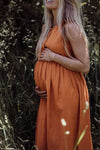 Sienna Dress ~ Burnt Orange