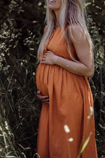 Sienna Dress ~ Burnt Orange